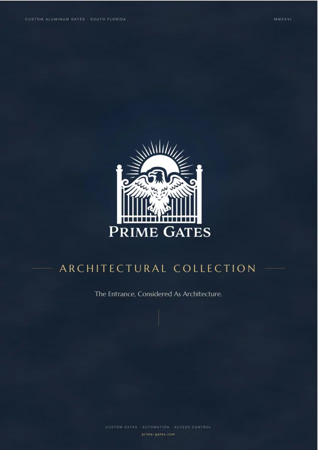 Cover of the Prime Gates Architectural Collection catalog